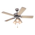 Commercial Cool 42 Ceiling Fan 5-Blade With Pull Chain And Light Kit CCF45P10